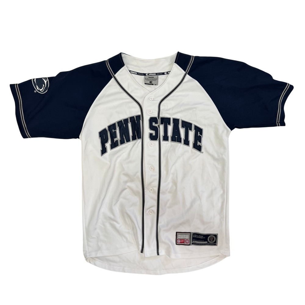 Colosseum Penn State Nittany Lions Baseball Jersey Mens Medium PSU 00 Stitched